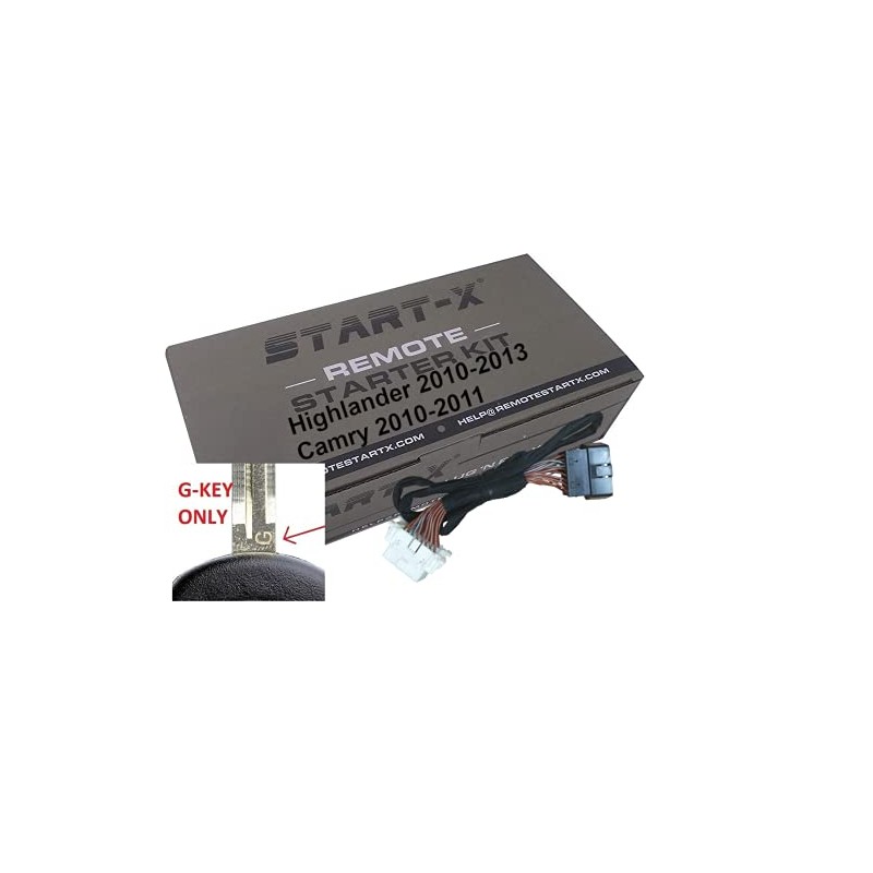 Start-X Remote Start Kit for Highlander 2010-2013 & Camry 2010-2011,