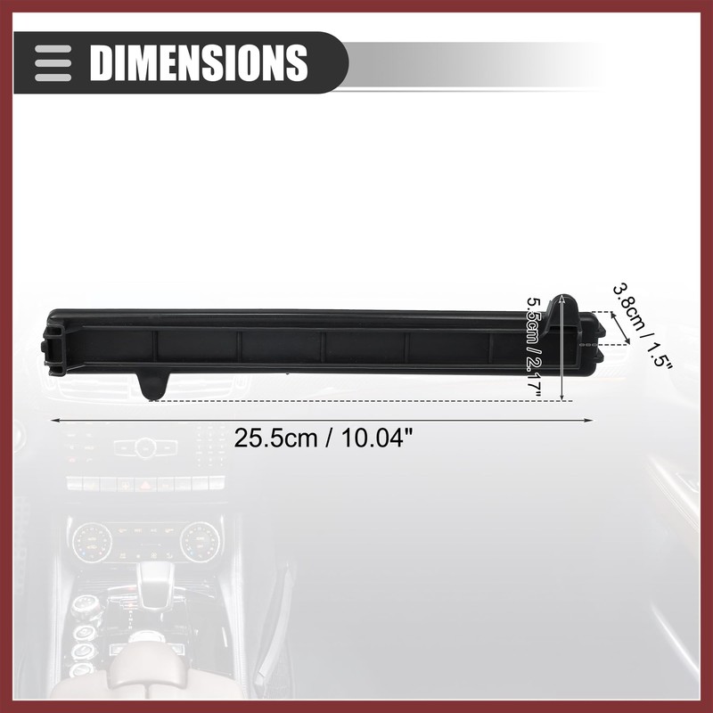 HEROFFIX Cabin Air Filter Cover, for Jeep Cherokee 2014-2020, Plastic,