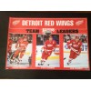 Starline 1993 Detroit Red Wings Team Leaders Yzerman Fedorov Probert Starline Poster OOP