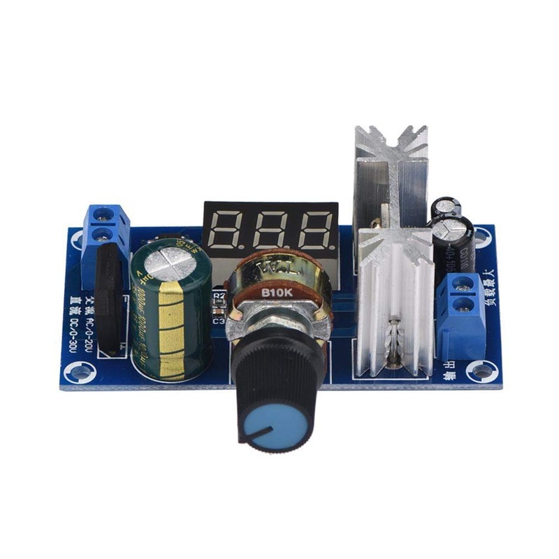 Adjustable Voltage Regulator,LM317 Adjustable Voltage Regulator Power Supplement Board Digital