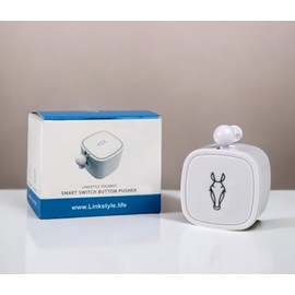 LINKSTYLE TOCABOT Smart Switch Button Pusher, Light Switch Bluetooth Fingerbot, Use Smart Home Gateway Hub for App and Voice Control