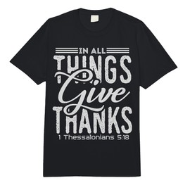 in All Things Give Thanks Comfort Colors Adult Heavyweight T-Shirt
