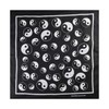Unisex Oriental Ying Yang Tiger 100% Cotton Bandana Bandanna Biker