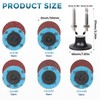 PMIQSA 63 Pcs Sanding Discs Set, 2 Inch / 50mm