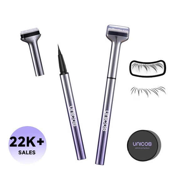【NewGen】Unicos Lower Eyelash Stamp 2-in-1 Eye Makeup Tool with Waterproof