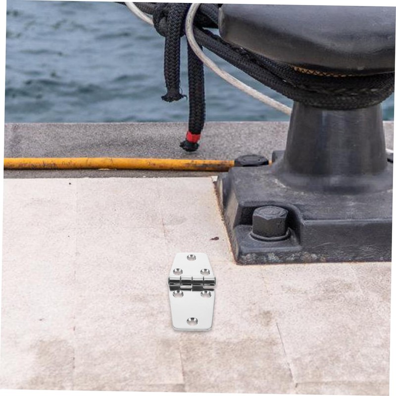 WOONEKY Heavy Duty Stainless Steel Grade Hinge for Boat Cabinet