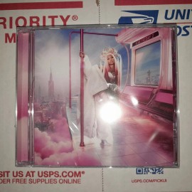 Nicki Minaj Pink Friday 2 Signed CD With Autographed Art Card
