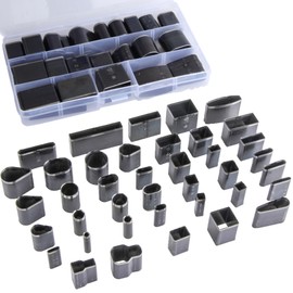 39pc Hollow Punch Set Leather Craft Kit with Cutters Manual for Belts Wallets Storage Case