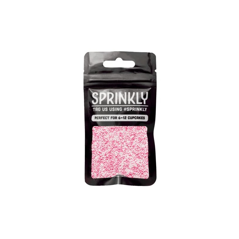 SPRINKLY - Matt 100's & 1000's - Pink & White