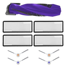 Replacement for Narwal Freo X Ultra Robot Vacuum, 9 Vacuum Accessories Set, 1 Main Brush, 4 Hepa Filter,4 Side Brushes, 1 Cleaning Brush