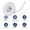 4 Inch Ceiling Fan LED Light Replacement, 15W 3000K 4000K