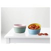 Ikea Plastic Bowl Set - 6 Pieces, Multicolor