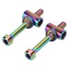 2 PCS RISK M5 X 40mm Bike Seatpost Screw Seat