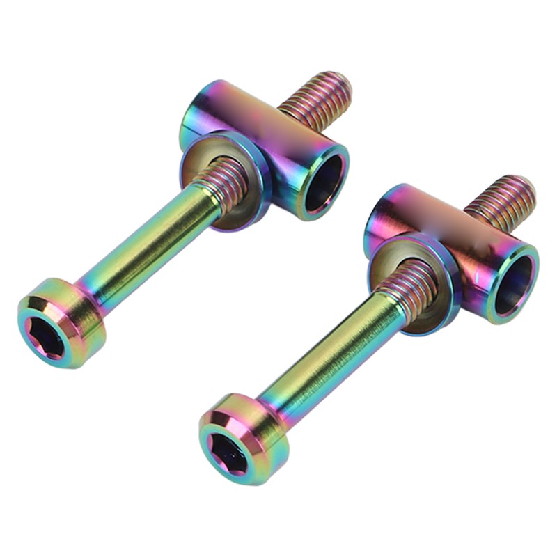 2 PCS RISK M5 X 40mm Bike Seatpost Screw Seat