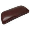 SAKAE A-700 Crescent Eyeglass Case, Eyeglass Case, Aluminum Material, Lightweight, Colorful Textured Synthetic Leather, Braun