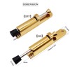 Kickdown Door Stop 2-Pack Easy Step Door Stopper Spring Loaded