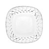 Barski - European Glass - Salad - Dessert - Square