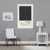 Sunshine Cordless 1" Light Filtering Mini Blind 33x72 - Black