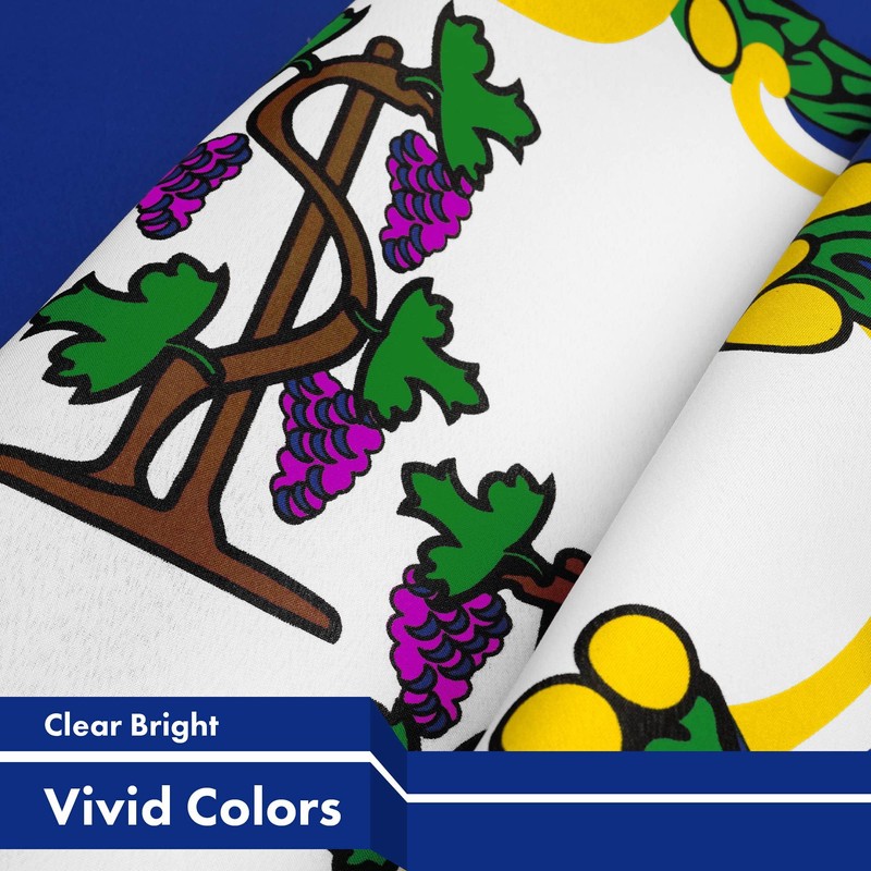 G128 Connecticut CT State Flag | 3x5 Ft | LiteWeave