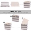 Posprica Storage Cubes,13×13 Collapsible Storage Baskets Bins Fabric Drawers -