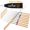10 Pcs Marshmallow Roasting Sticks for Fire Pit Long 32Inch,