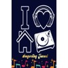 Music - i love house music Songwriting Journal: Songwriter's Journal