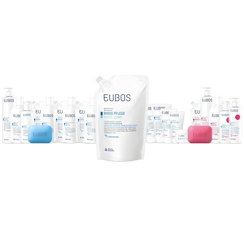 Eubos Washing emulsion with dosage blue, 400 ml, against blemished