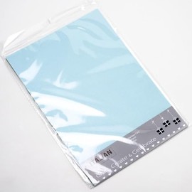 Italian Options 300GSM Double Sided Pearlised Card Craft Paper 10 Sheets, A4 Size, Blue