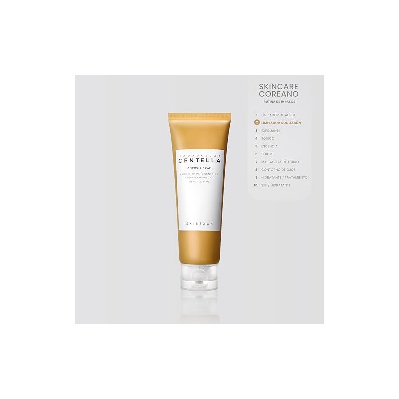 Madagascar Centella Ampoule Foam by Skin1004 for Women - 4.22