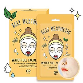 [G9SKIN] SELF AESTHETIC WATER-FULL FACIAL MASK 0.8 fl oz (23 ml) / [Genine Skin] Self-Esthetic Water-Full Facial Moisturizing Mask Sheet