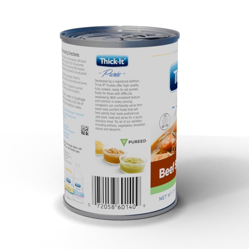 Thick-It Pureed Beef Stew (IDDSI), Made with Real Beef &