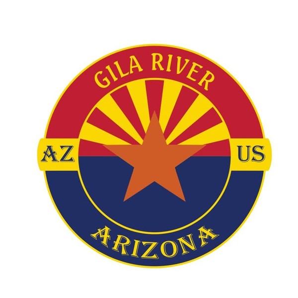 Gila River Arizona Sticker Decal A1295 Vinyl Countries Cities Stickers