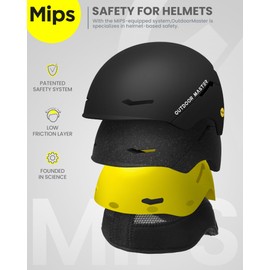 OutdoorMaster ELK MIPS Ski Helmet - Snow Sports Helmet Snowboard Helmet for Men Women and Youth