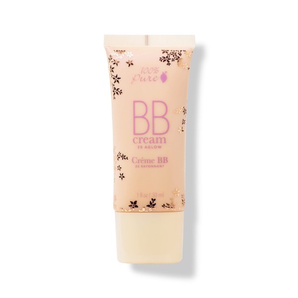 100% PURE BB Cream Shade 20 Aglow Full Face Coverage