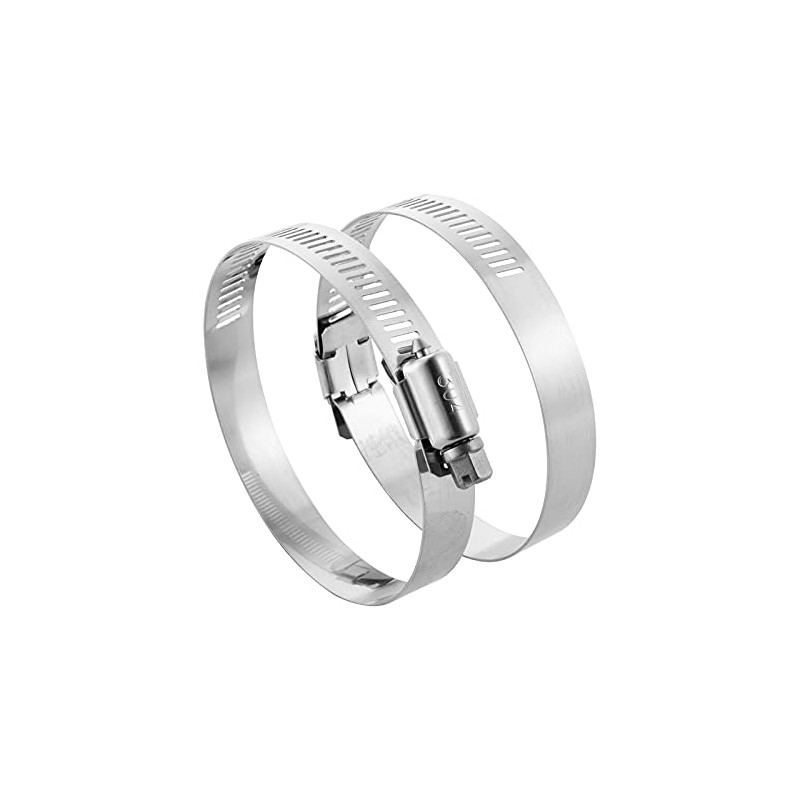 Steelsoft Marine Grade 316 Stainless Steel Hose Clamps 2-1/2 inch,