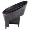TRQ Front Right Fog Light Hole Cover Black Passenger Side
