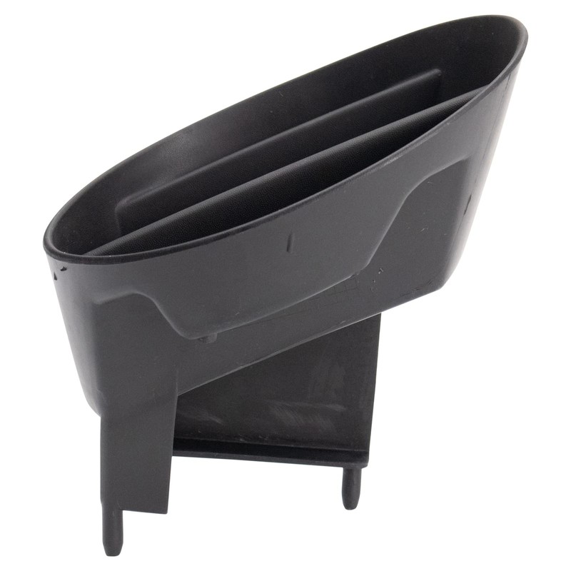 TRQ Front Right Fog Light Hole Cover Black Passenger Side