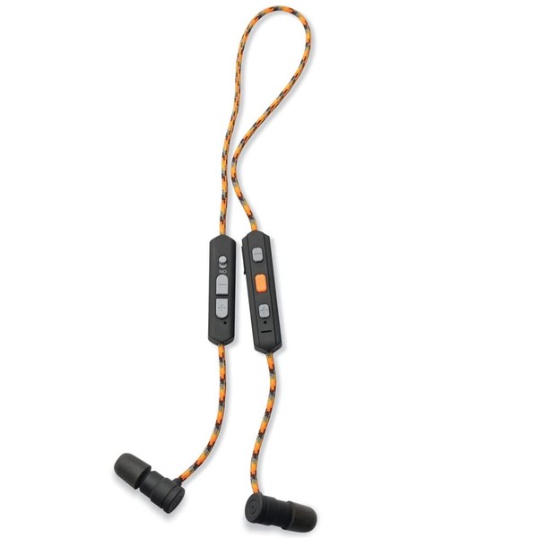 Walker's Shooting Training Protection 29 DB Omni-Directional Microphone Rope Hearing Enhancer Earbuds, Bluetooth
