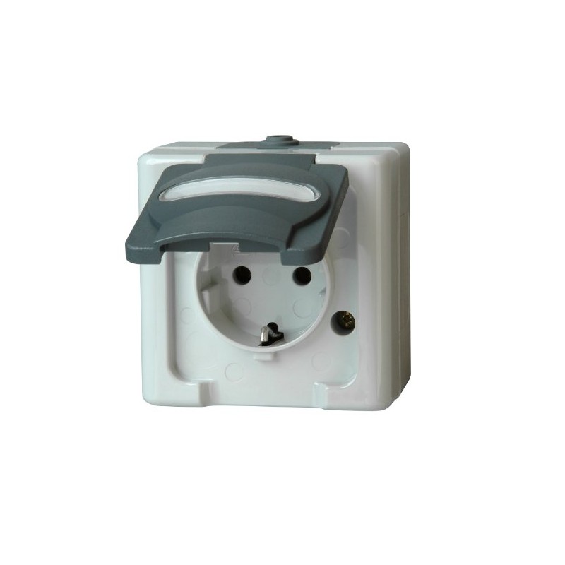 Kopp 103356006 Plug Socket with Cover