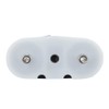 KSTE Black Aluminum Alloy Rope Buckle Holder Anchor Cam Cleat
