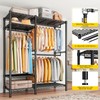 Raybee Clothes Rack Heavy Duty Loads 780LBS Clothing Racks for