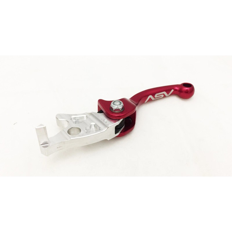 ASV F3 Shorty Red Front Brake Clutch Perch Levers Pair