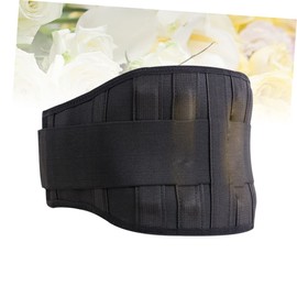 Baluue Adjustable Steel Board Waist Belt Lumbar Support Brace Heat Pack Back Support Belt Elder Adults Lumbar