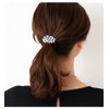 JewelVOX Pony Hook, Hair Accessories, Women's, Popular, Leaf, Metal (Silver)