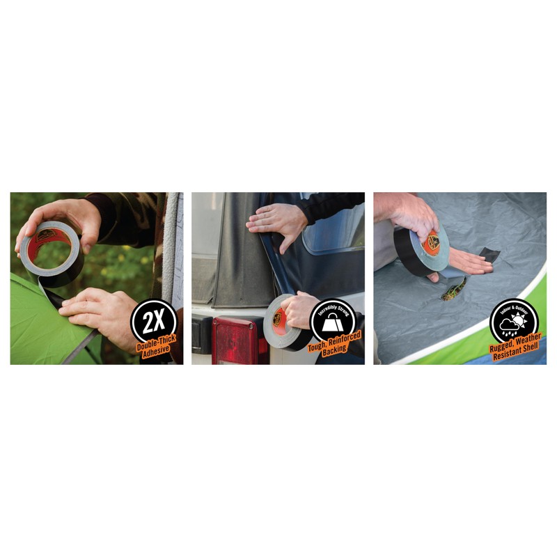 Gorilla Tape, Black, 9.1 Meter Length x 48 mm Width