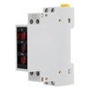 Digital Display Energy Meter Din Rail Mounted Volts Amps Hertz