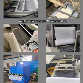 HTRY Industrial Filter Paper, Cutting Fluid Filter Paper, Non Woven Fabric Material, for Filtering Industrial Oils Such As Grinding Fluid, Rolling Mill Oils, Lubricants(Size:30cm×100m（0.98×328 ft）)