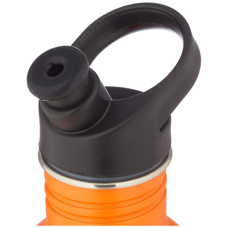 Salewa Double Lid Aurino Stainless Steel 0,75L Bottle, orange