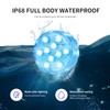 BIEKEW Submersible Lights - 4-Pack Battery-Powered Waterproof IP68 Lights with