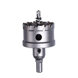 Laiwei hole saw 52 mm, steel drill, metal hole cutter, stainless steel, sharp and durable drill metal